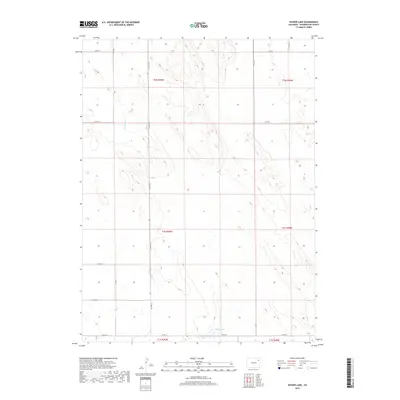 2019 Map of Snyder Lake, 2019 Print