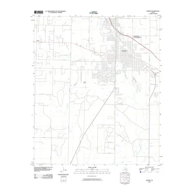 2010 Map of Snyder, 2010 Print