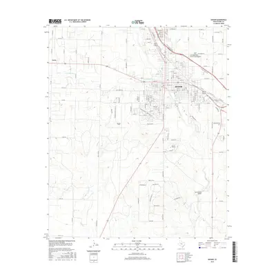 2016 Map of Snyder, 2016 Print