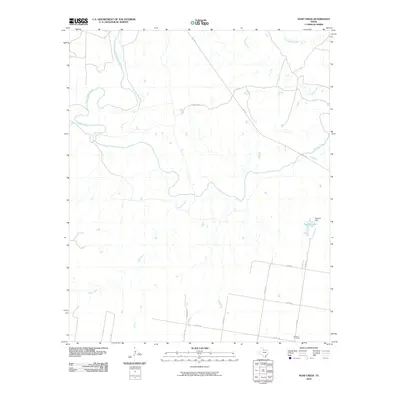 2010 Map of Soap Creek, 2010 Print