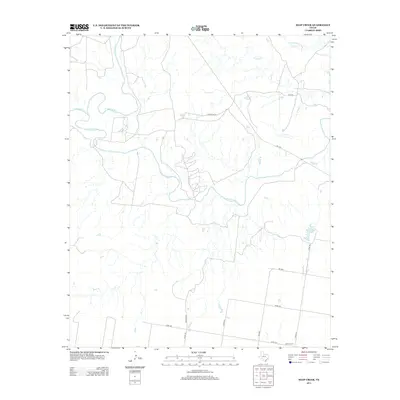 2013 Map of Soap Creek, 2013 Print