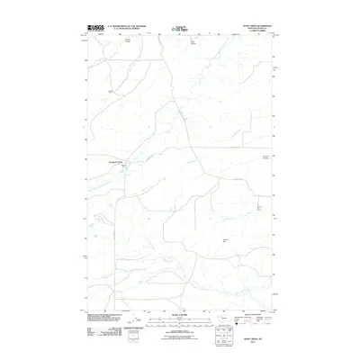2011 Map of Soap Creek, 2011 Print