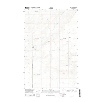 2014 Map of Soap Creek, 2014 Print