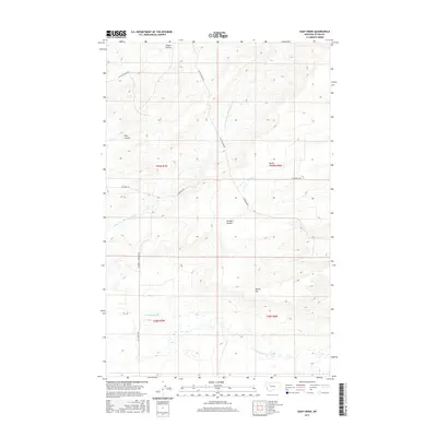 2017 Map of Soap Creek, 2017 Print