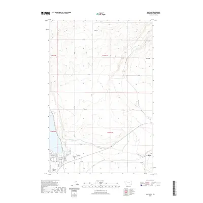 2020 Map of Soap Lake, 2020 Print