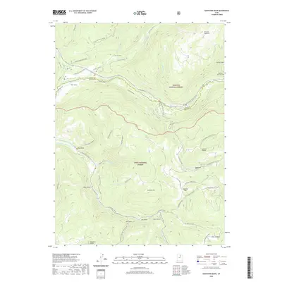 2020 Map of Soapstone Basin, 2020 Print