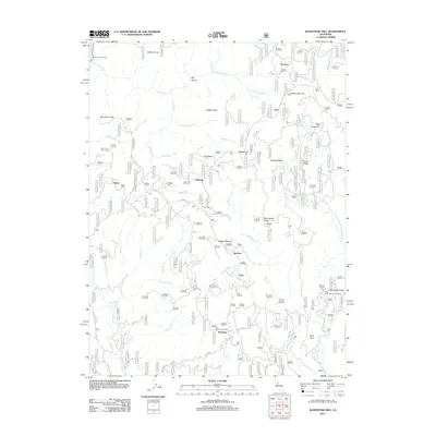2012 Map of Soapstone Hill, 2012 Print