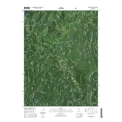 2015 Map of Soapstone Hill, 2015 Print