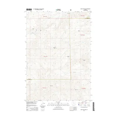 2015 Map of Soapy Dale Peak, 2015 Print