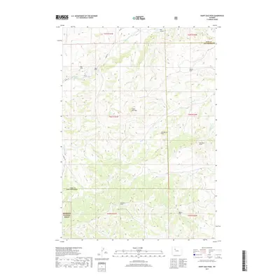 2017 Map of Soapy Dale Peak, 2017 Print
