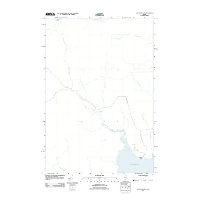 2011 Map of Socatean Bay, 2011 Print
