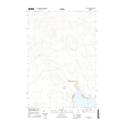 2014 Map of Socatean Bay, 2014 Print