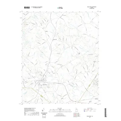 2020 Map of Social Circle, 2020 Print