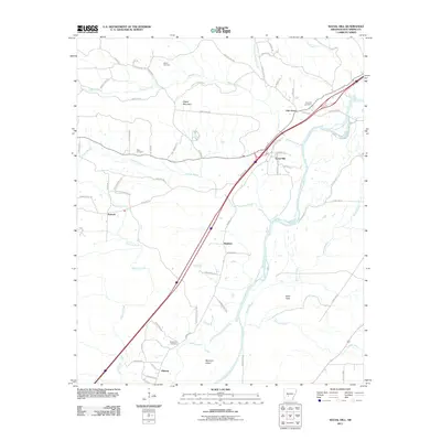 2011 Map of Social Hill, 2011 Print