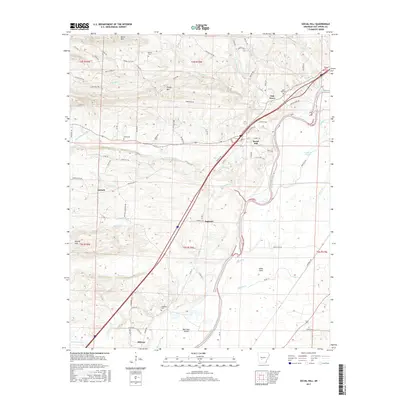2017 Map of Social Hill, 2017 Print