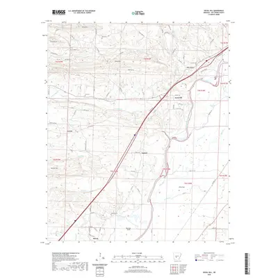 2020 Map of Social Hill, 2020 Print