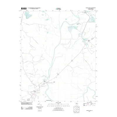 2011 Map of Society Hill, 2011 Print