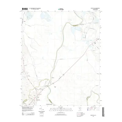 2014 Map of Society Hill, 2014 Print