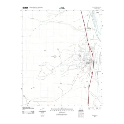 2010 Map of Socorro, 2010 Print