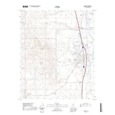 2020 Map of Socorro, 2020 Print