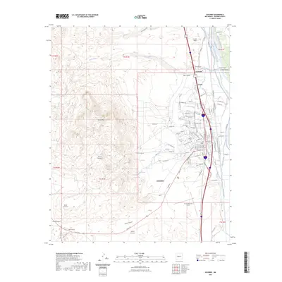 2023 Map of Socorro, 2023 Print