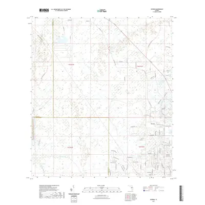 2021 Map of Socrum, 2021 Print