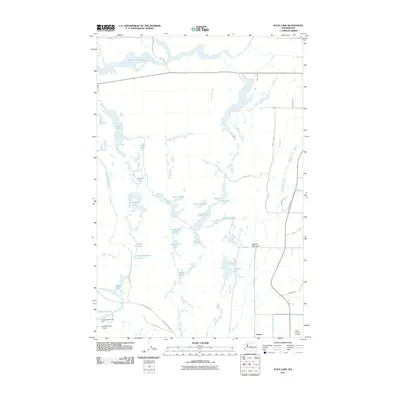 2011 Map of Soda Lake, 2011 Print