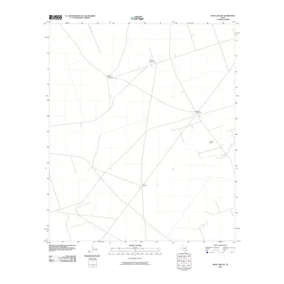 2010 Map of Soda Lake NE, 2010 Print