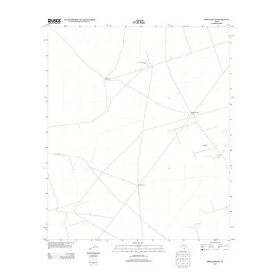 2013 Map of Soda Lake NE, 2013 Print
