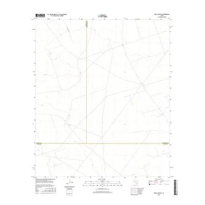 2016 Map of Soda Lake NE, 2016 Print