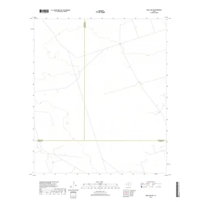 2019 Map of Soda Lake NE, 2019 Print