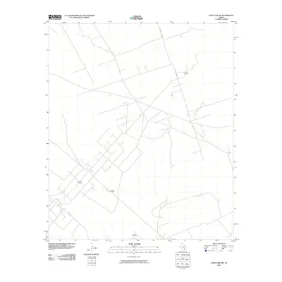 2010 Map of Soda Lake NW, 2010 Print
