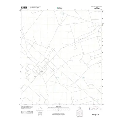 2010 Map of Soda Lake SE, 2010 Print