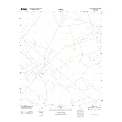 2013 Map of Soda Lake SE, 2013 Print