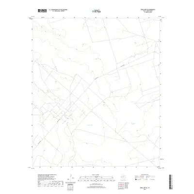 2019 Map of Soda Lake SE, 2019 Print