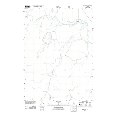 2011 Map of Soda Peak, 2011 Print