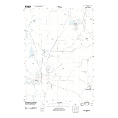 2010 Map of Soda Springs, 2010 Print