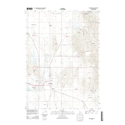 2013 Map of Soda Springs, 2013 Print