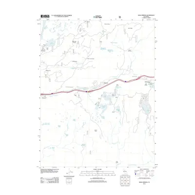 2012 Map of Soda Springs, 2012 Print