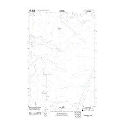 2011 Map of Soda Springs NW, 2011 Print
