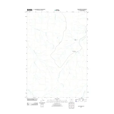 2011 Map of Soda Springs, 2011 Print