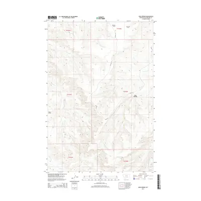 2014 Map of Soda Springs, 2014 Print