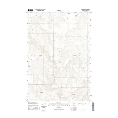 2017 Map of Soda Springs, 2017 Print