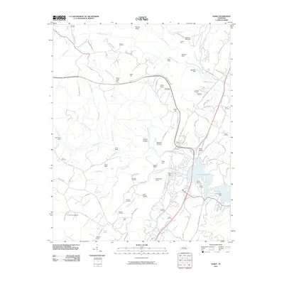 2010 Map of Soddy, 2010 Print