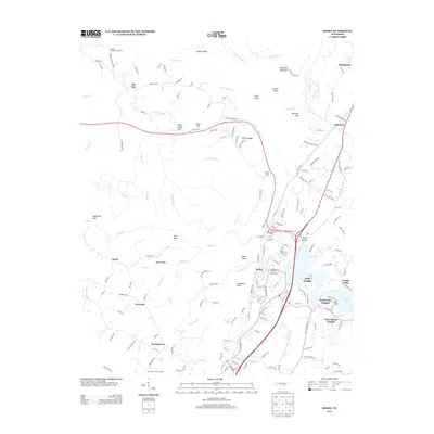 2013 Map of Soddy, 2013 Print