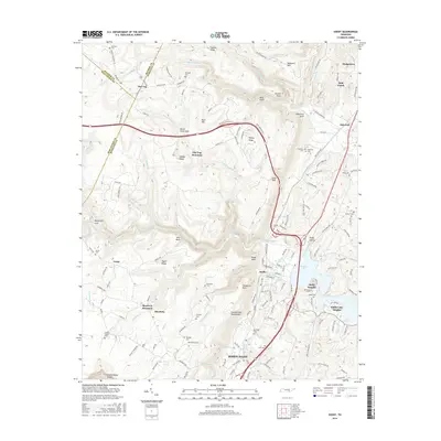 2016 Map of Soddy, 2016 Print