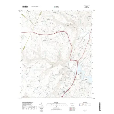 2019 Map of Soddy, 2019 Print