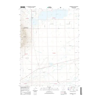 2015 Map of Sodergreen Lake, 2015 Print