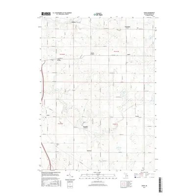 2017 Map of Sodus, 2017 Print