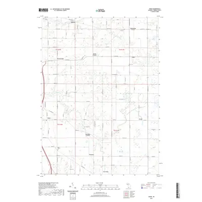 2019 Map of Sodus, 2019 Print